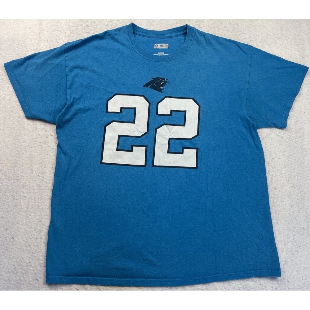 Carolina Panthers Men’s XL Christian McCaffrey #22 NFL Team Apparel T-Shirt